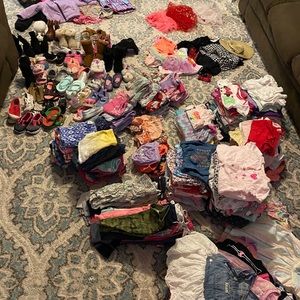 Baby girl 12 months clothes and shoes